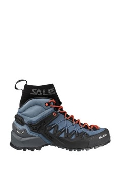 Высокие женские треккинговые ботинки Salewa Wildfire edge mid gtx-blue_38