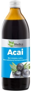 Ekamedica Acai 0.5 L Сок 100% Поддерживает Иммунитет