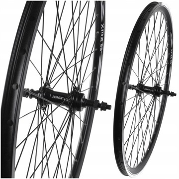 ВЕЛОСИПЕДНЕ КОЛЕСО ЗАДНІЙ MTB ОБІД КОНУС ГЕРМЕТИЧНІ ПІДШИПНИКИ 26"