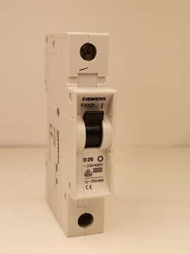 Автоматичний вимикач Siemens 5sx21 D20