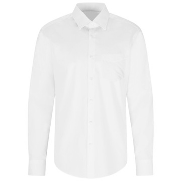 Елегантна біла сорочка для хлопчиків з довгим рукавом 116