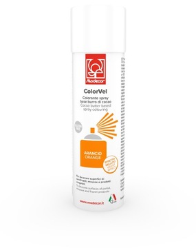 Кондитерская замша Orange Colorvel Spray Vell.250мл Arancio-Modecor