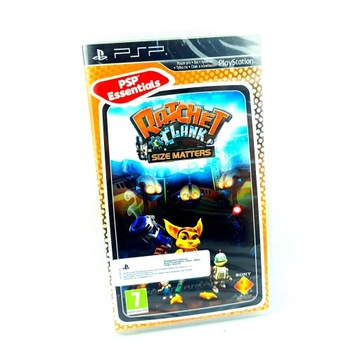 НОВИЙ RATCHET & CLANK SIZE MATTERS PSP ВИПУСК ESSENTIALS POSLKIE PAL RU