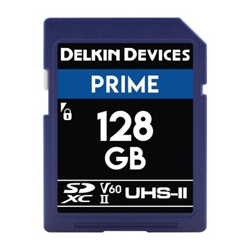 Delkin Devices 128 Гб Prime Sdxc UHS-II (U3 / V60)