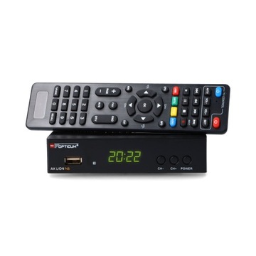 Тюнер DVB-T2 H. 265 HEVC Opticum AX LION NS LCD RF