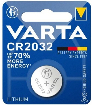 Литиевая батарея VARTA CR2032 1 шт.