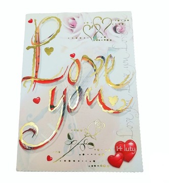 ПРОПУСК / ЛИСТІВКА / ДЕНЬ СВЯТОГО ВАЛЕНТИНА / LOVE YOU