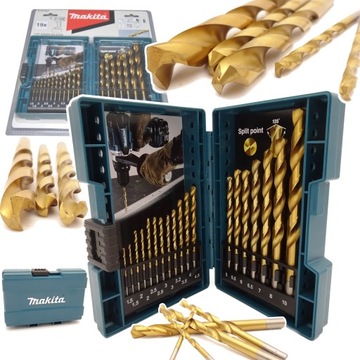 Набор сверл для металла MAKITA 19PCS HSS 1,5-10mm