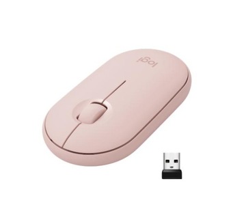 Бездротова миша Logitech Pebble M350 рожева