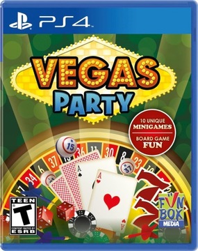 VEGAS PARTY PS4 / PS5 рулетка покер Дартс Блекджек 10 міні-ігор