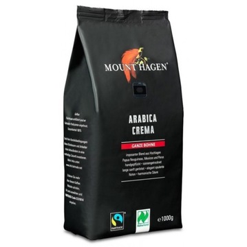 Кава в зернах Arabica Crema Fair Trade bio 1 кг