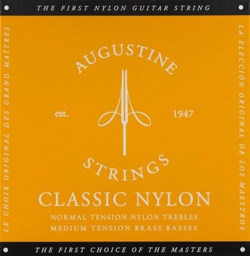 Струны Augustine Classic Nylon Gold Normal / Medium