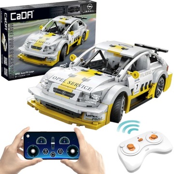 Строительные блоки CADA RC автомобиль OPEL ASTRA V8 COUPE DUAL MODE 330 EL