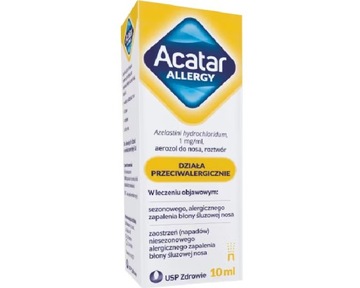 Acatar Allergy 1 мг/мл назальный спрей 10 мл аллергия