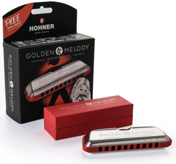 HOHNER GOLDEN MELODY PROGRESSIVE C ГАРМОНІКА