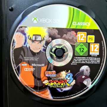 Naruto Ultimate Ninja Storm 3 Full Burst Xbox 360