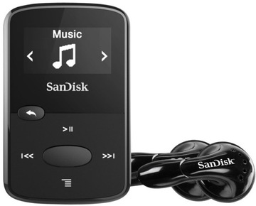SanDisk Clip Jam 8GB MP3 музыкальный плеер черный