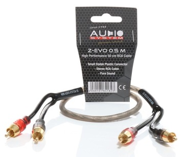 Аудио система с-EVO 0,5 м RCA кабель Chinch 50см премиум латунные разъемы