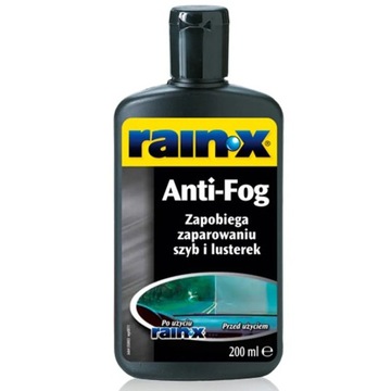 Rain-X AntiFog предотвращает запотевание стекол и зеркал автомобиля