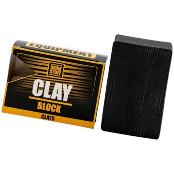 WORK STUFF Clay Block полимерная глина губка для очистки лака
