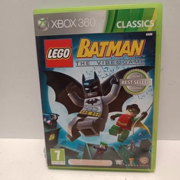 LEGO BATMAN The VIDEOGAME MICROSOFT XBOX 360 игра DC X360