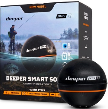 ЕХОЛОТ DEEPER PRO PLUS 2 ОРИГІНАЛ SONAR NEW