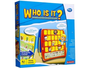 СЕМЕЙНАЯ ИГРА WHO IS IT УГАДАЙ, КТО ЭТО?