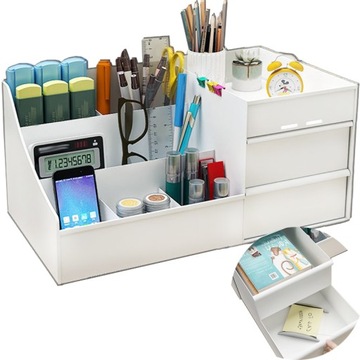 Настільний органайзер, великий ящик для інструментів, ящик для зберігання A4, стіл для дітей, офісу