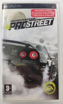 NEED FOR SPEED PROSTREET ПОЛЬСКИЙ РЕЛИЗ PSP