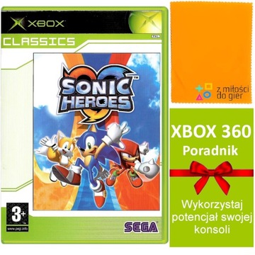 Xbox CLASSIC SONIC HEROES в три раза больше мощности, в три раза больше скорости