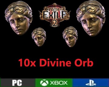 10X DIVINE ORB Path of Exile 2 Standard PC/PS5 / XBOX EARLY ACCESS POE 2