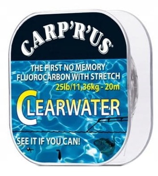 Carp'R'Us Fluorocarbon Clearwater 25lb / 20m