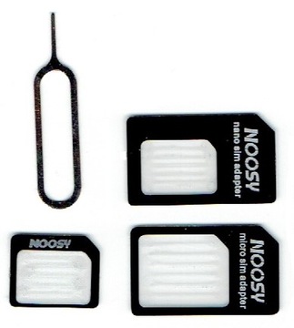 4in1 micro USB Nano USB адаптер sim-карти комплект