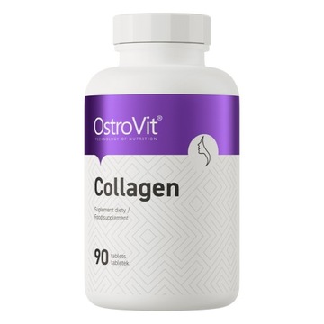 OstroVit колаген 90 вкладок сильні кісткові суглоби яловичий колаген 3000 мг