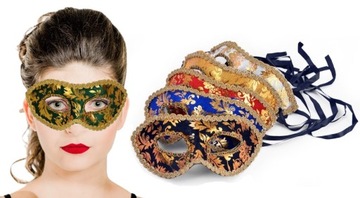 Венеціанська маска гламур карнавал маскарад люкс