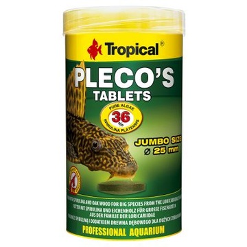 Tropical Plecos Tablets pokarm dla sumów 250ml