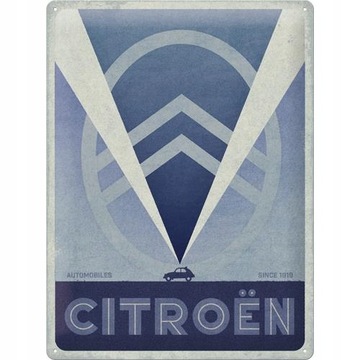 Табличка знак CITROEN SINCE 1919 лист 30x40