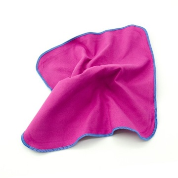 Микрофибра полотенце ткань фиолетовый 25x25 см