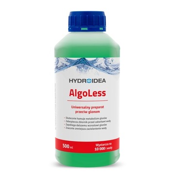 Hydroidea ALGOLESS безпечний засіб для водоростей зелена вода в ставку ціанобактерії