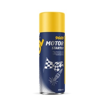 MANNOL MOTO STARTER (САМОСТАРТ - ПОЛЕГШУЄ ЗАПУСК ДВИГУНА) СПРЕЙ 450 МЛ