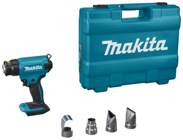 MAKITA DHG180ZK AKUM ТЕПЛОВА ГАРМАТА 4 НАСАДКИ ВАЛІЗА 18В