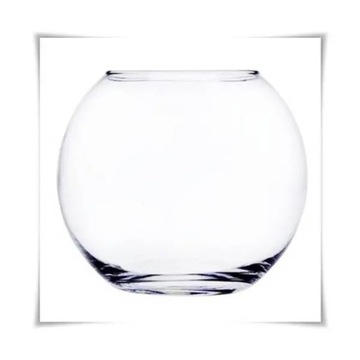 Скляна куля, Акваріум, скляна ваза 26см