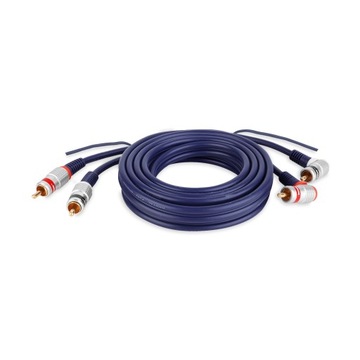 2X RCA угловой кабель + управление VITALCO 1,5 м