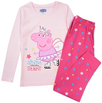 Пижама для девочек хлопок Свинка Пеппа 116 R219A