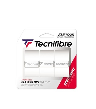 Верхняя обертка Tecnifibre Dry Players x 3 white
