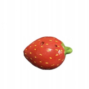 Strawberry Fruits Ocarina 6 Holes Creative