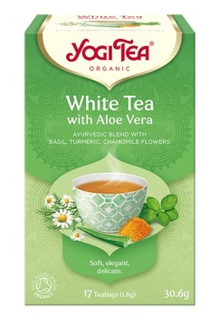 Yogi Tea White Tea with Aloe Vera-Білий