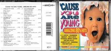 CD Cause You are Young-Amazing 80's Hits C. C. Catch Сабріна Віктор Лазло