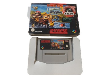 DONKEY KONG COUNTRY 3 SNES PAL NINTENDO ENG