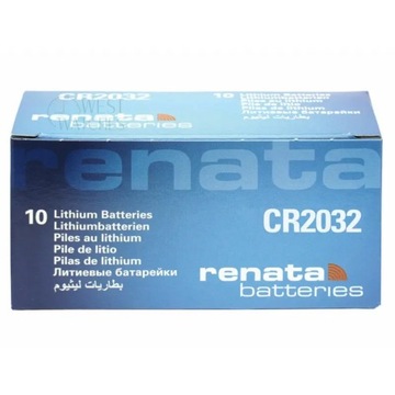 Аккумулятор для часов RENATA CR2032 X 10 шт.